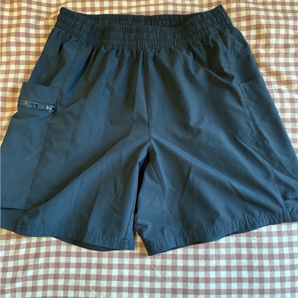Apana Dark Blue Athletic Shorts